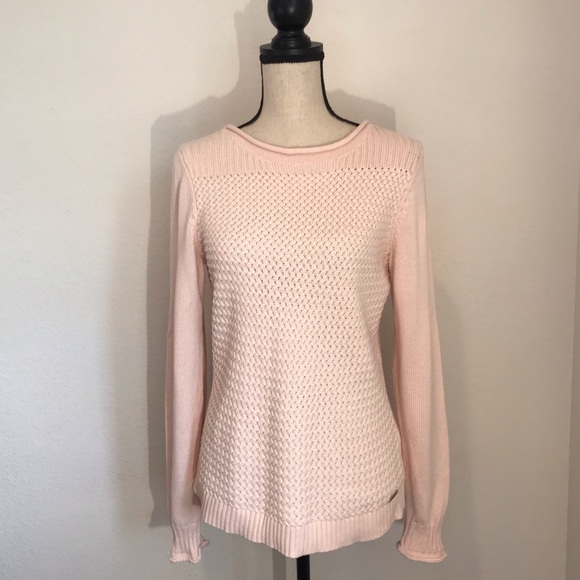 Calvin Klein Pink Knit Sweater Large - Picture 1 of 7